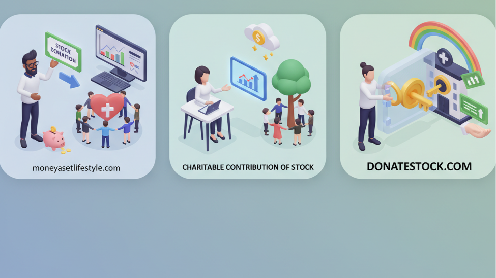 donate stock charitable