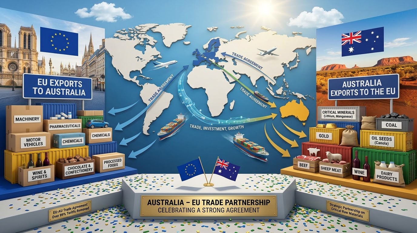 News: EU - Australia Free Trade Deal